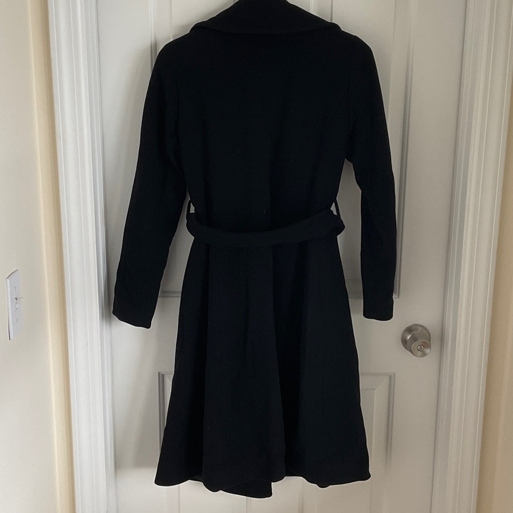 Polo by Ralph Lauren Black Trench Coat - Picture 4 of 4